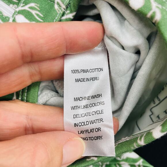 NWT Lila & Hayes 9-12M Parker Zipper Pjs in Deer & Antler Footie - Picture 5 of 5